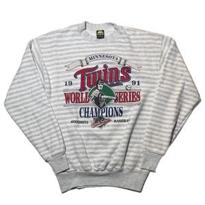Vintage Minnesota Twins Baseball work series champions Crewneck sweatshirt